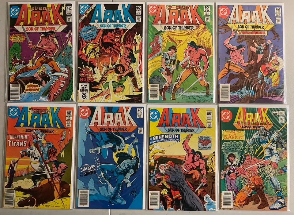 Arak Son of Thunder lot #1-49 DC (average 8.5 VF+) 35 different (1981 to 1985) - Image 1 of 4