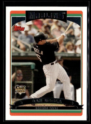 2006 Topps #631 Dan Uggla Rookie - Image 1 of 2