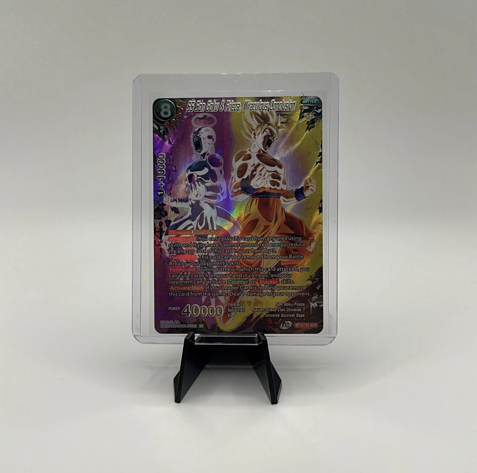 DBS Cross Spirits SS Son Goku & Freezer, Miraculous Conclusion (BT14-152) SCR Foto 1 de 1