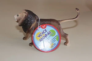 Brown Lion Animal Figure with Animal Voice - Picture 1 of 3