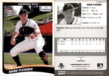 Mark Fleisher 2007 Choice Frederick Keys Promos #16 Card *AutographDen*