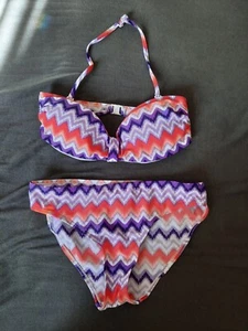 Bikini Mädchen M 170/176 lila-pink-weiß von Teens&Tens - Bild 1 von 1
