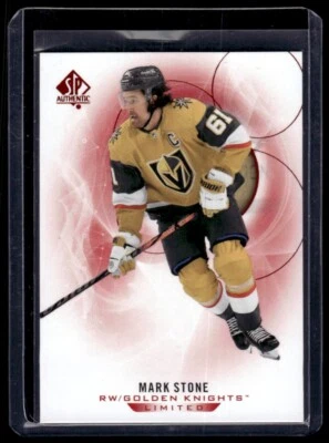 2020-21 SP Authentic Limited Red Mark Stone Vegas Golden Knights #17 - Image 1 of 2