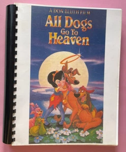 All Dogs Go To Heaven Original Film Manuskript Drehbuch Animation Gesamter Film - Bild 1 von 15