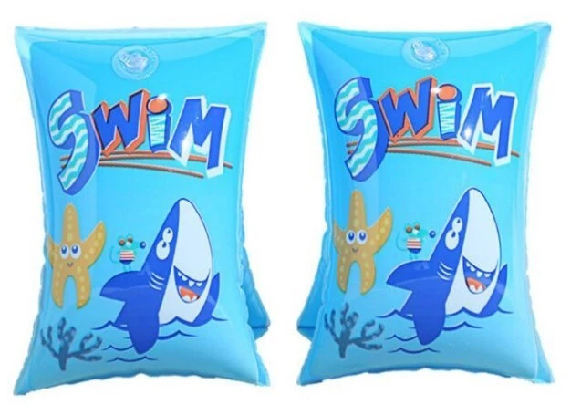 Anillo de natación flotadores para principiantes de todas las edades, ¡diseño de tiburón! Foto 1 de 1