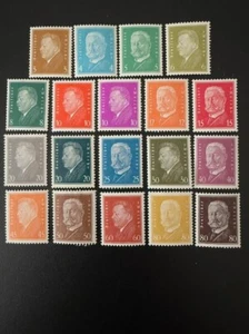 Germany Stamps.Sc.366-384.MH. - Picture 1 of 2