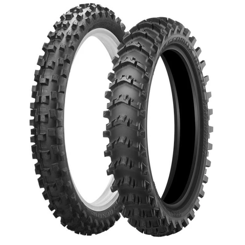 Dunlop Geomax MX14 MX3S Tire Set - Moto Motocross - Honda CRF250R - 2004-2018 Foto 1 de 1