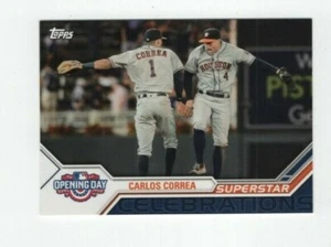 2017 TOPPS OPENING DAY SUPERSTAR CELEBRATION CARLOS CORREA HOUSTON ASTROS #20 - Picture 1 of 6