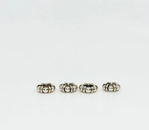 Genuine Pandora : 925 & 14ct Yellow Gold Seattle Spacer Charm #790266 - Picture 1 of 5