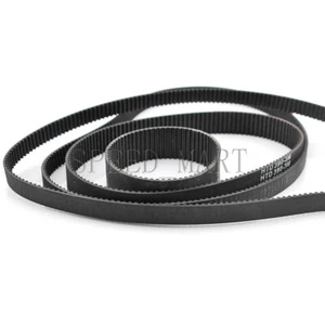 HTD3M Timing Belt Cogged Rubber Geared Closed Loop 10/15/20mm Wide 201-297 - Picture 1 of 2