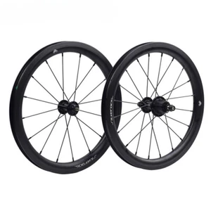 Bicycle Wheelset 16inch 349 5/6/7 Speed Depth 30mm for Folding Bike Wheels  - Picture 1 of 20