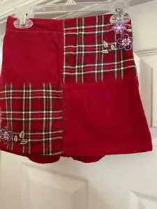 Gymboree Mädchen Cord Skort Gr. 6 Jahre - einmal getragen - schöne Details - Bild 1 von 2