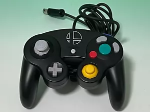 Nintendo GameCube Controller GC Smash Black Game Cube Japan JP NTSC-J - Picture 1 of 7