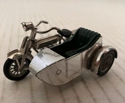 Matchbox Models of Yesteryear 1914 Sunbeam Motorcycle Sidecar No Box - Image 1 of 4