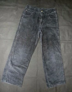 GYMBOREE Boys Corduroy Black Straight Cotton Pants Cords 10 - Picture 1 of 7
