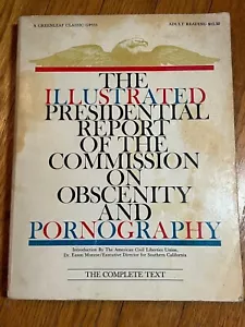 Illustrated Presidential Report Commission on Obscenity and Pornography, 1970 - Imagen 1 de 6