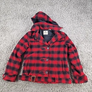 Chaqueta Timberland Para Hombre Extra Grande XL Leñador Negro Rojo - Imagen 1 de 12