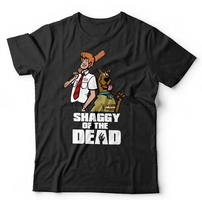Camiseta Shaggy Of The Dead Unisex y Niños - Parodia, Shaun, Scooby, Dibujos Animados Foto 1 de 4