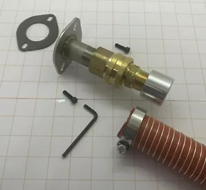 GenExhaust per Champion Genset con #80 sgancio rapido 1-1/2" silicone extn (1ft) - Foto 1 di 2