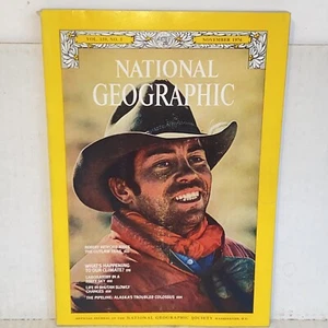 Vintage November 1976 National Geographic Magazine The Outlaw Trail Our Climate - Picture 1 of 12