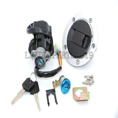 Interruptor de encendido tapa de gas combustible juego de llaves de bloqueo para Suzuki SV 650 650A 650S SF Foto 1 de 3