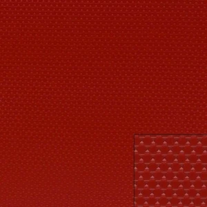 Champion Boat Knit Back Vinyl 57429 | Red Punch 54" (YD) - Picture 1 of 2