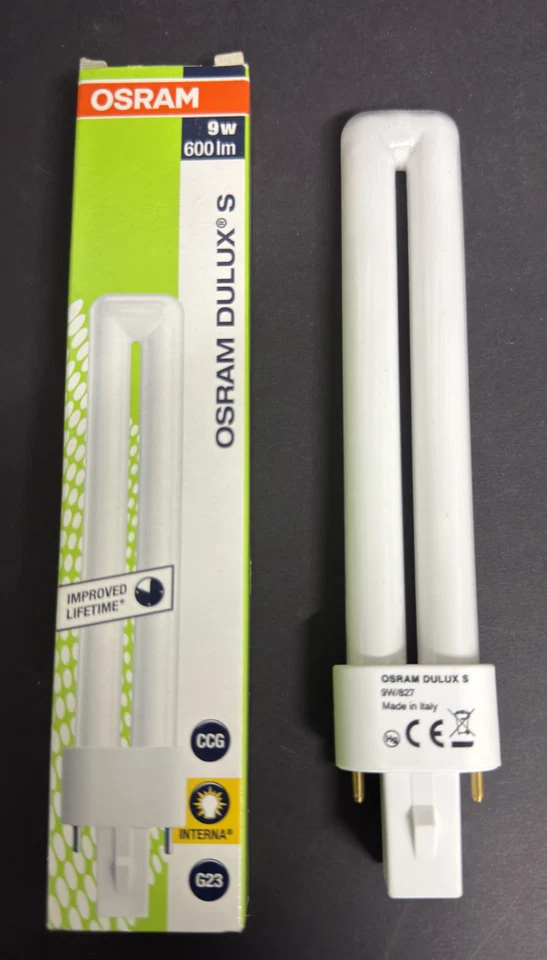 Osram Dulux S 9W/827 G23 - Image 1 of 1