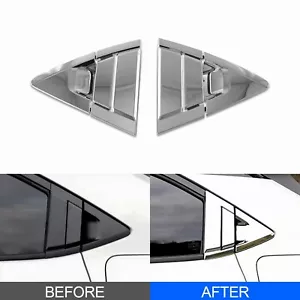 Chrome Rear Door Bowl Handle Cover Trim For Honda HR-V HRV 2022 2023 Accessories - Foto 1 di 7