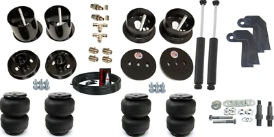 3/8" F&R Air Lift D2500 Air Ride Suspension Bag Shock Kit Fits 1961-62 Cadillac - Image 1 of 4