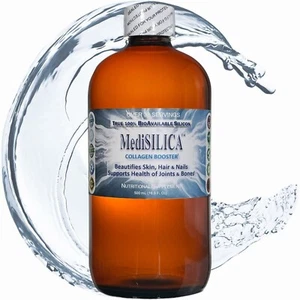MediSILICA™ Collagen Booster True Water-Soluble Silica/Silicon Nutrient: 500 mL - Picture 1 of 10