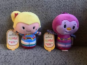 Hallmark Itty Bittys Rainbow Brite und I.Q Plüschset Neu mit Etikett - Bild 1 von 6