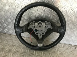 Volant direction cuir noir - PEUGEOT 407 COUPE - De 10-2005 … 12-2011 - Picture 1 of 4