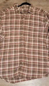 Lote de 2 camisas de franela con botones Wolverine para hombre manga larga beige y negro - Imagen 1 de 24