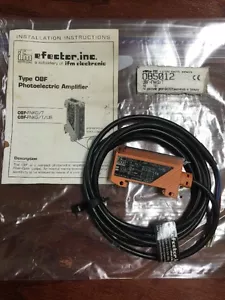 NEU IM KARTON IFM EFECTOR 200 OB5012 OBF-FNKG/T PHOTOELEKTRISCHER VERSTÄRKER - Bild 1 von 4