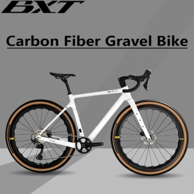 Carbon Gravel Bike Shimano GRX600 11Gänge 700x40C Rennrad Interne Verkabelung - Bild 1 von 4