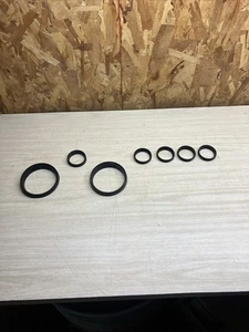 1973-1981 FIREBIRD FORMULA TRANS AM DASH BEZEL TRIM RING SET GAUGES RINGS - Picture 1 of 7