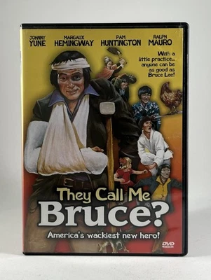 THEY CALL ME BRUCE? (1982) w/ Insert, Johnny Yune (DVD, 2003) OOP Rare - Image 1 of 4
