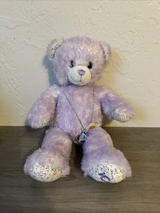 Oso de peluche Build A Bear 16"" iCarly peluche brillante violeta púrpura - Imagen 1 de 6