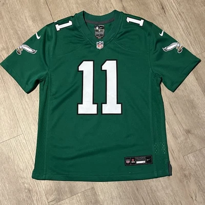 Nike Philadelphia Eagles Alternate Jersey - Brown #11 - Youth Size Medium - Image 1 of 4