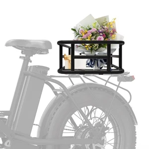 Cestino bici posteriore rimovibile cestino bici accessori bici 34.3*30.5*15cm - Foto 1 di 14
