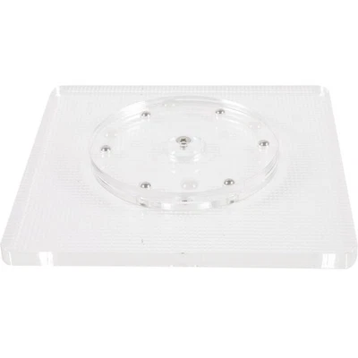  Clear Cookie Decorating Turntable Acrylic Rotating Cake Turntable Cake - Image 1 of 4