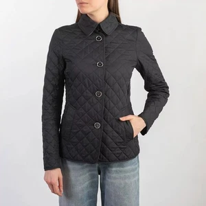 Women Burberry Quilted Copford Jacket Casual Black Size XS - Picture 1 of 10