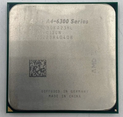 AMD A4-6300 AD630B0KA23HL Dual-Core Processor 3.7GHz (3.9GHz Turbo) FM2 Socket - Image 1 of 2