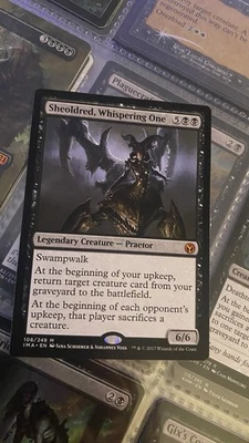 Phyrexia Sheoldred Whispering One Magic The Gathering Card Iconic Master NM MTG - Image 1 of 2