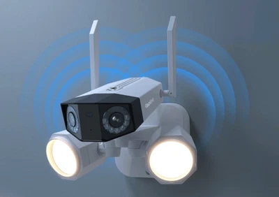Reolink Duo Floodlight WiFi 4K Outdoor Security Camera Dual-Lens 180° Panoramic - Image 1 of 4