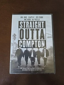 Straight Outta Compton (DVD NEW 2015) Dr. Dre Eazy-E Ice Cube MC Ren DJ Yella + - Picture 1 of 2