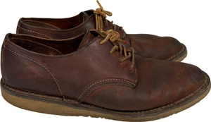 Red Wing Herren Braun Leder Weekender Schnürschuhe Oxford Schuhe - 9 - Bild 1 von 8