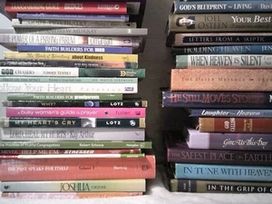 Lot of 10 RANDOM Christian Books - Hardcover & Paperback - Picture 1 of 2