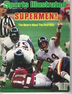 1986 Sports Illustrated magazine football Hampton Chicago Bears Super Bowl GLR - Picture 1 of 1