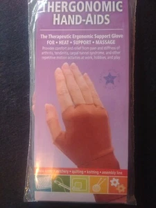 Thergonomische Handhilfen therapeutische ergonomische Stützhandschuhe Ihrer Wahl Größe Neu - Bild 1 von 3